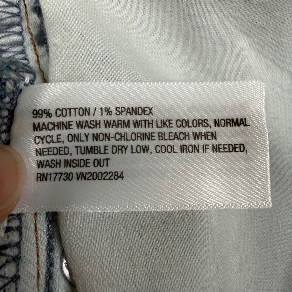 Universal Thread Womens Button Fly Mid Rise 80s Slim Jeans Raw Hem Size 8/R - Picture 13 of 16